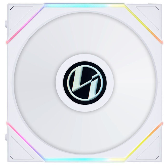Вентилятор для корпуса Lian Li UNI Fan TL LCD 140 White - G99.14TLLCD1W.R0 - фото 3