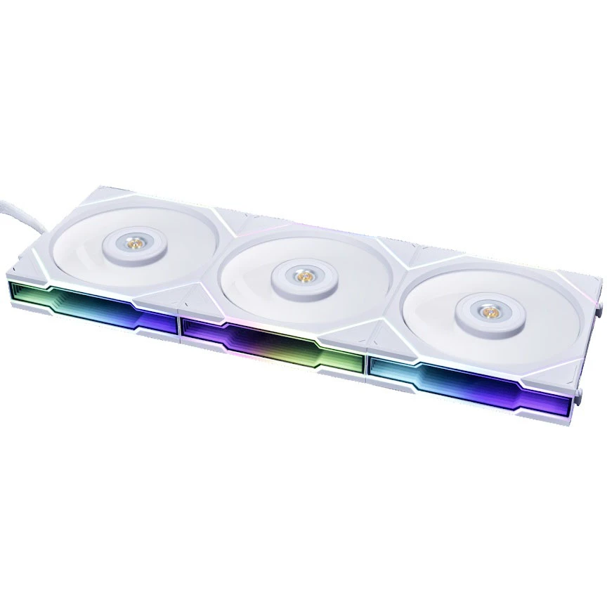 Вентилятор для корпуса Lian Li UNI Fan TL RGB 120 White (3 шт.) - G99.12TL3W.R0/G99.12TL3W.00 - фото 2