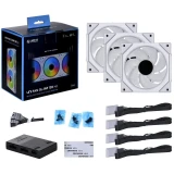 Вентилятор для корпуса Lian Li UNI Fan SL Infinity 120 White (3 шт.) (G99.12SLIN3W.00/G99.12SLIN3W.R0)