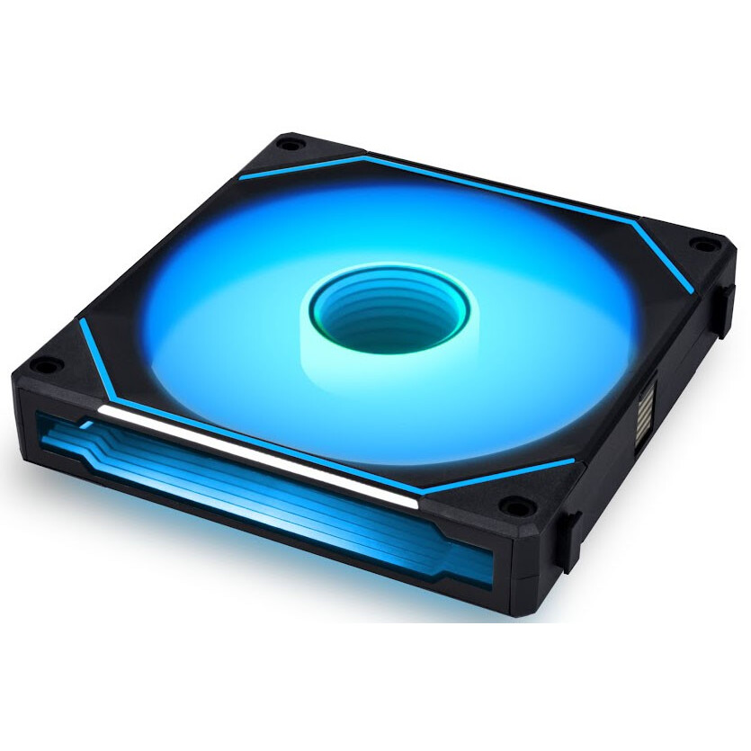 Вентилятор для корпуса Lian Li UNI Fan SL Infinity 140 RGB Black - G99.14SLIN1B.00/G99.14SLIN1B.R0 - фото 3