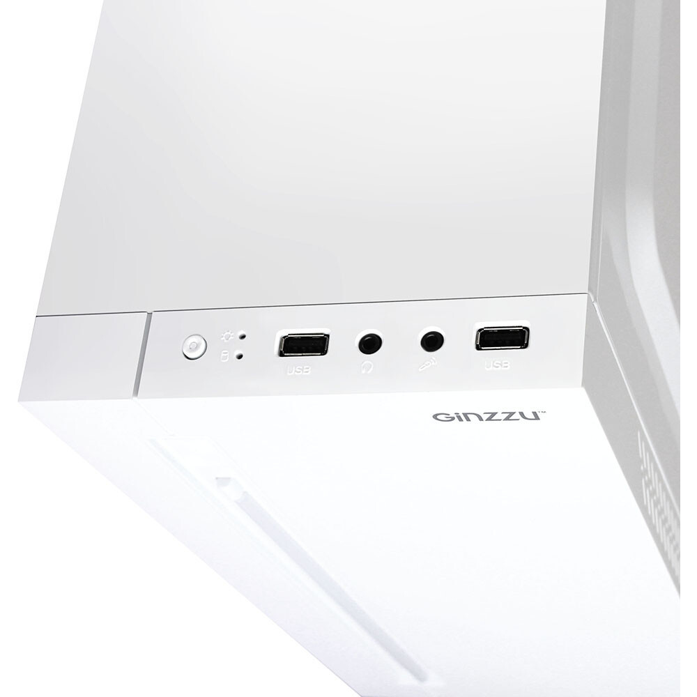 Корпус Ginzzu D390 White - фото 5