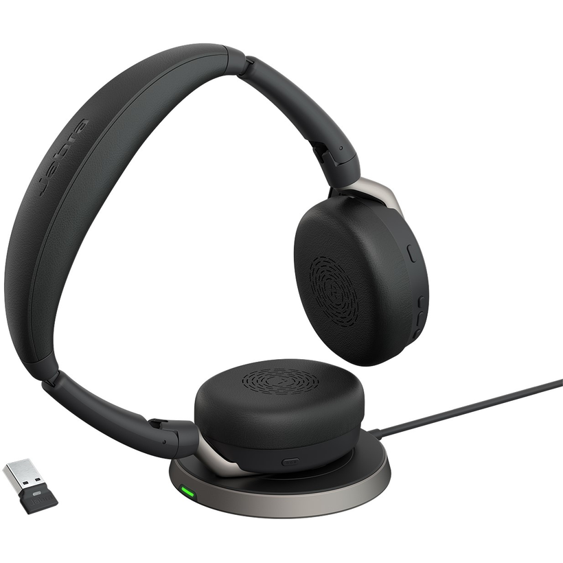 Гарнитура Jabra Evolve2 65 Flex MS Stereo USB-A (Wireless Charging) - 26699-999-989 - фото 3