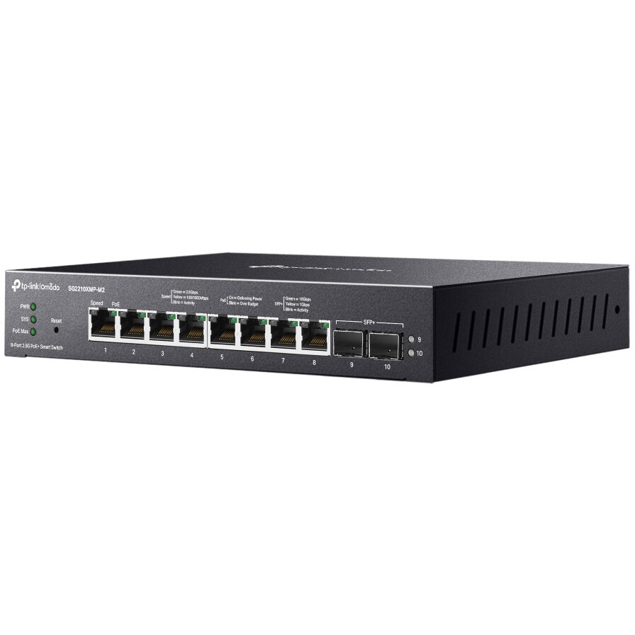 Коммутатор (свитч) TP-Link SG2210XMP-M2 - фото 2
