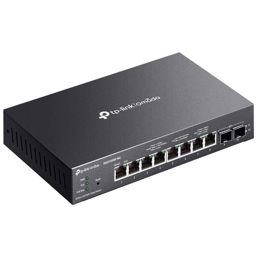 Коммутатор (свитч) TP-Link SG2210XMP-M2 - фото 3