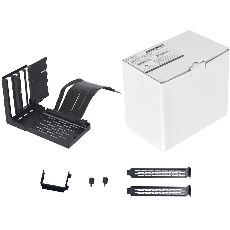 Кронштейн для видеокарты Lian Li VG4-4-V2X PCI-e 4.0 Black - G89.VG4-4-V2X.00/R0 - фото 2
