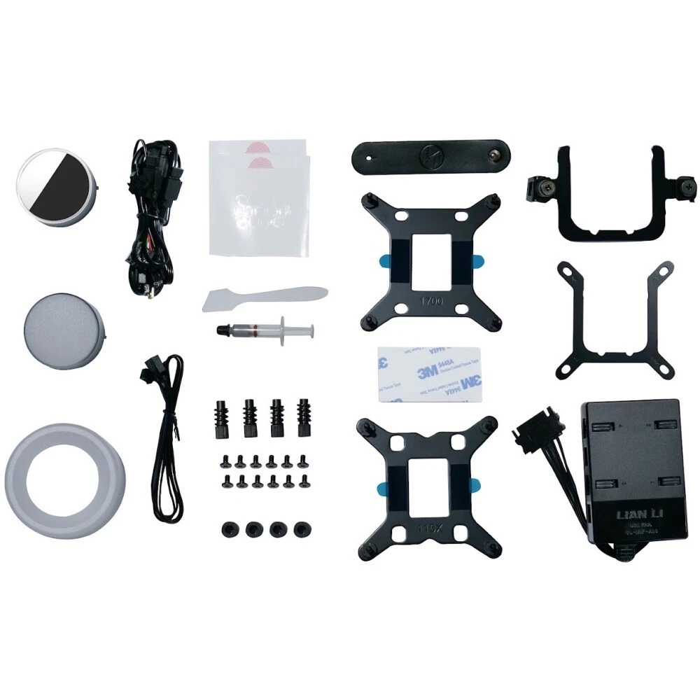 Система жидкостного охлаждения Lian Li Galahad II Trinity 360 SL-Infinity Black - G89.GA2T36INB.00/G89.GA2T36INB.R0 - фото 8