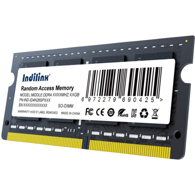 Оперативная память 8GB DDR4 3200MHz Indilinx SO-DIMM (IND-ID4N32SP08X)