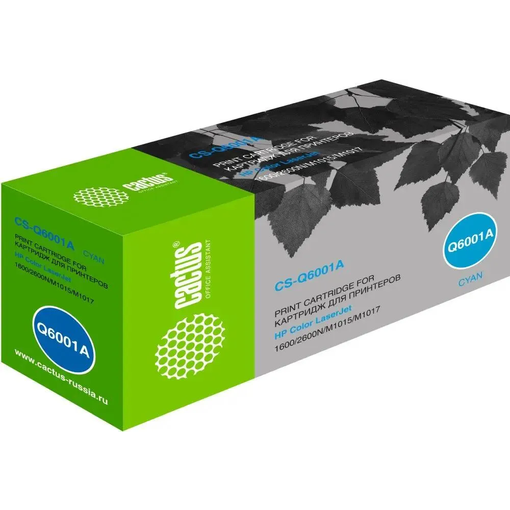 Картридж Cactus CS-Q6001A Cyan