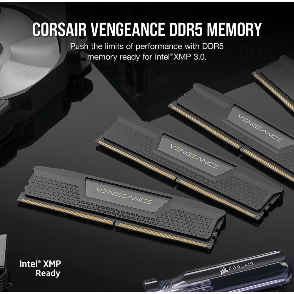Оперативная память 32Gb DDR5 6000MHz Corsair Vengeance (CMK32GX5M2B6000C38) (2x16Gb KIT) - фото 5