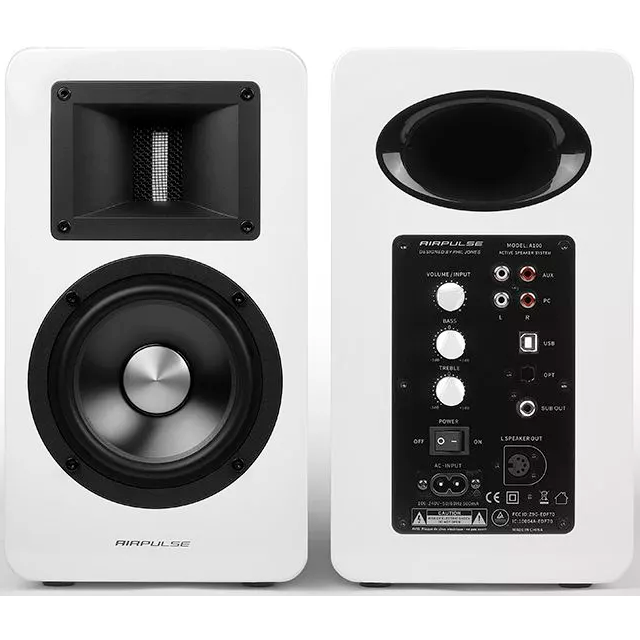 Колонки AirPulse A100 White - фото 2
