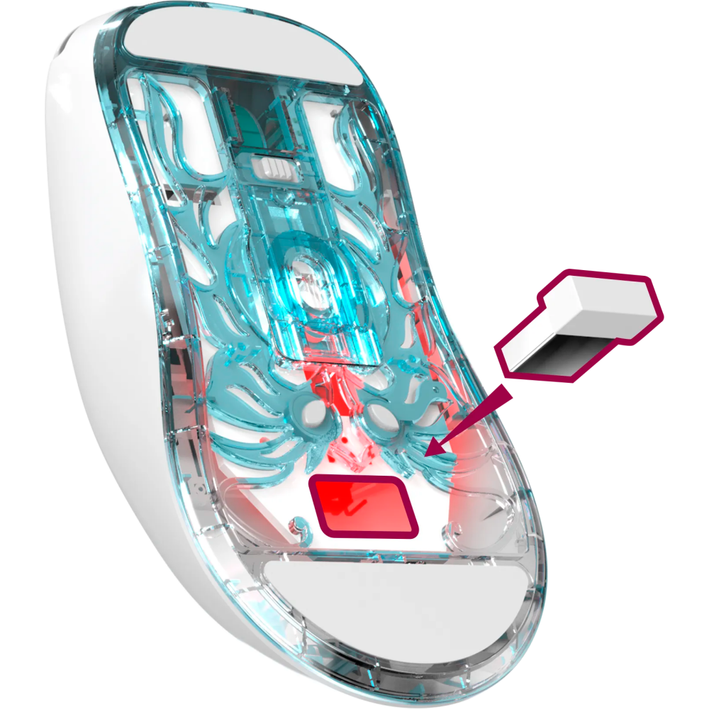 Мышь Defender Fame GM-516 White (52516) - фото 5