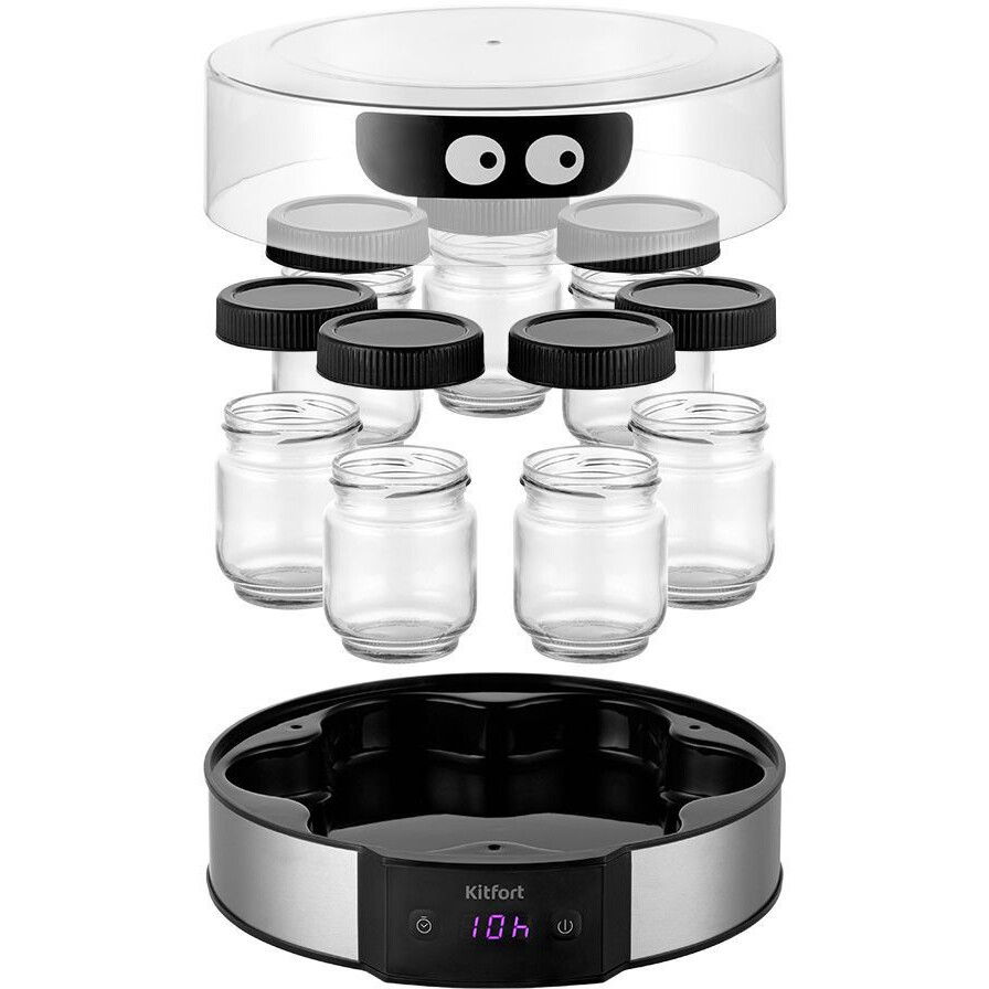 Йогуртница Kitfort KT-6295 - КТ-6295 - фото 4