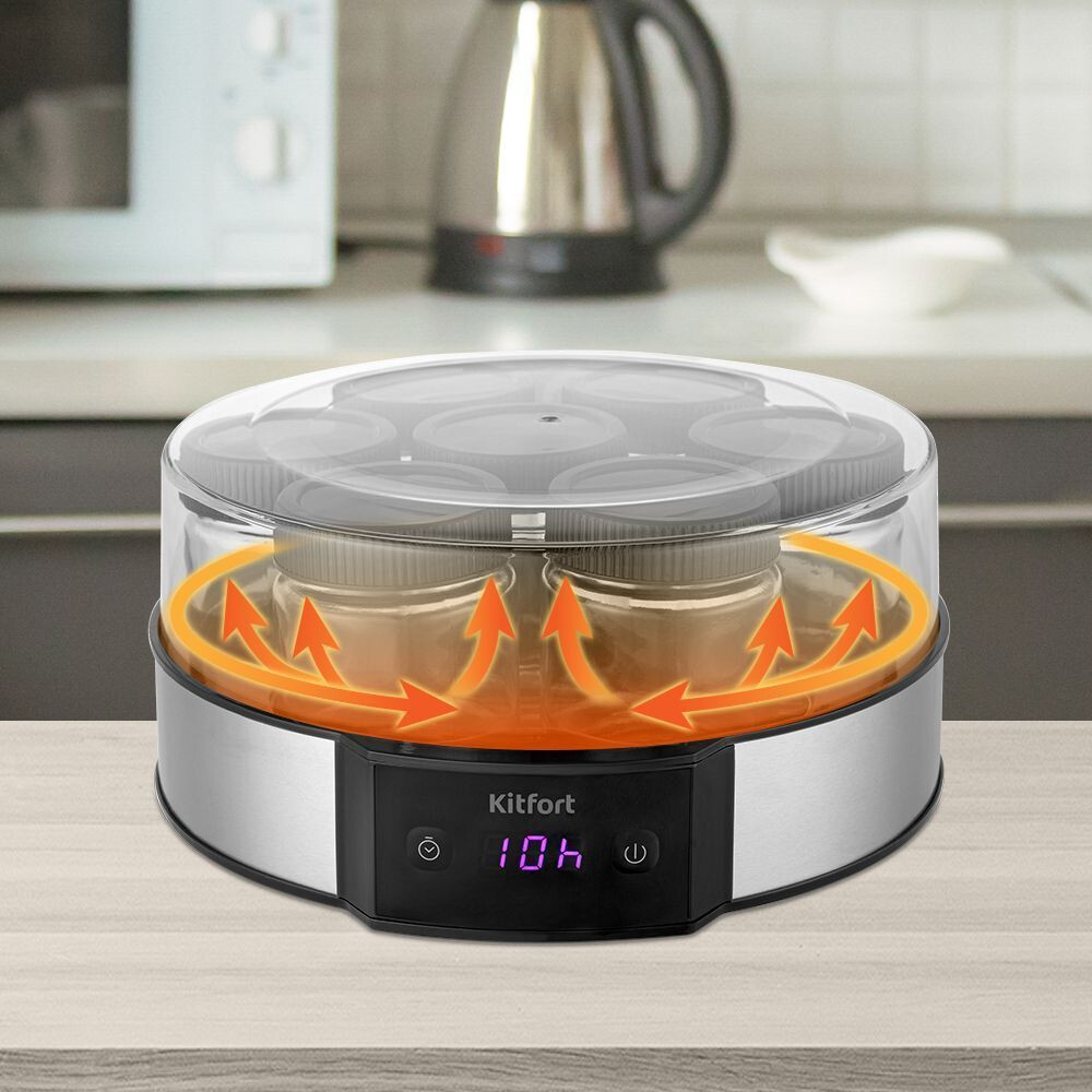 Йогуртница Kitfort KT-6295 - КТ-6295 - фото 6