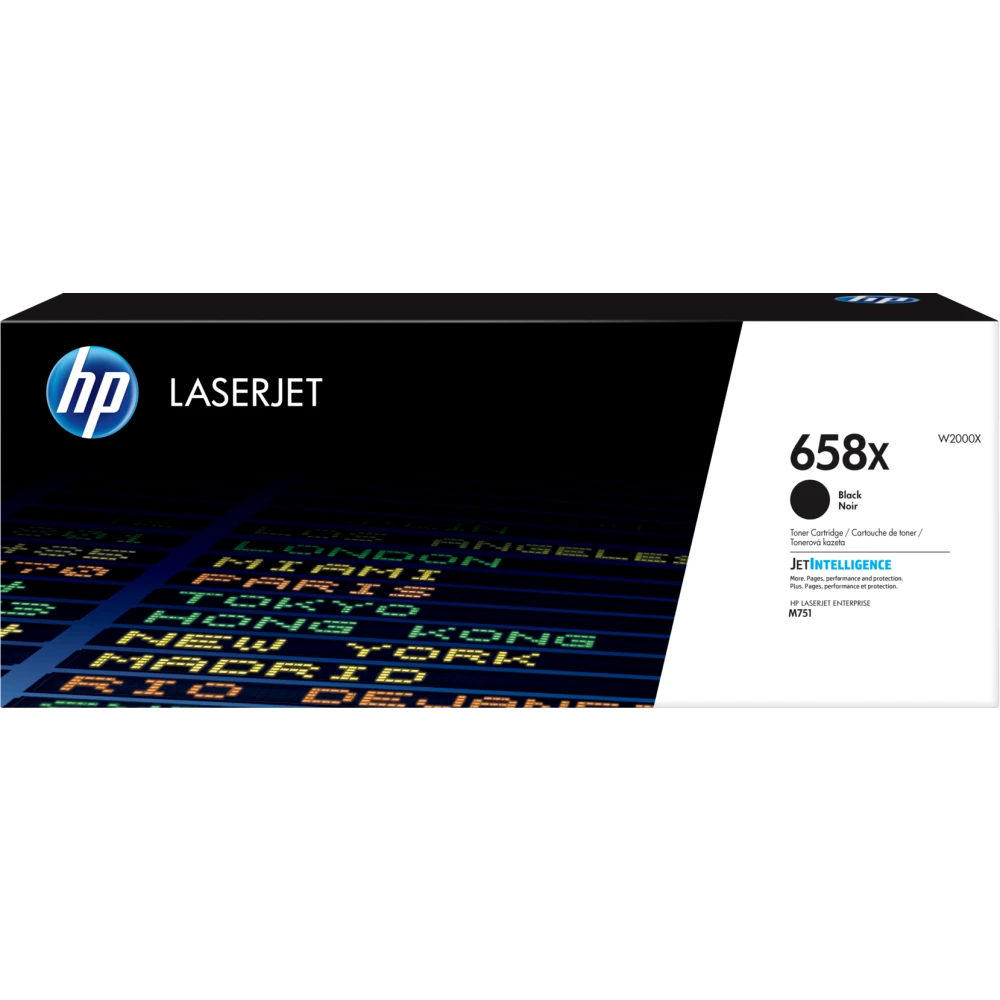 Картридж HP W2000X (№658X) Black