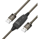 Кабель USB A (M) - USB A (M), 15м, Greenconnect GCR-53789