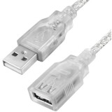 Кабель удлинительный USB A (M) - USB A (F), 5м, Greenconnect GCR-51128