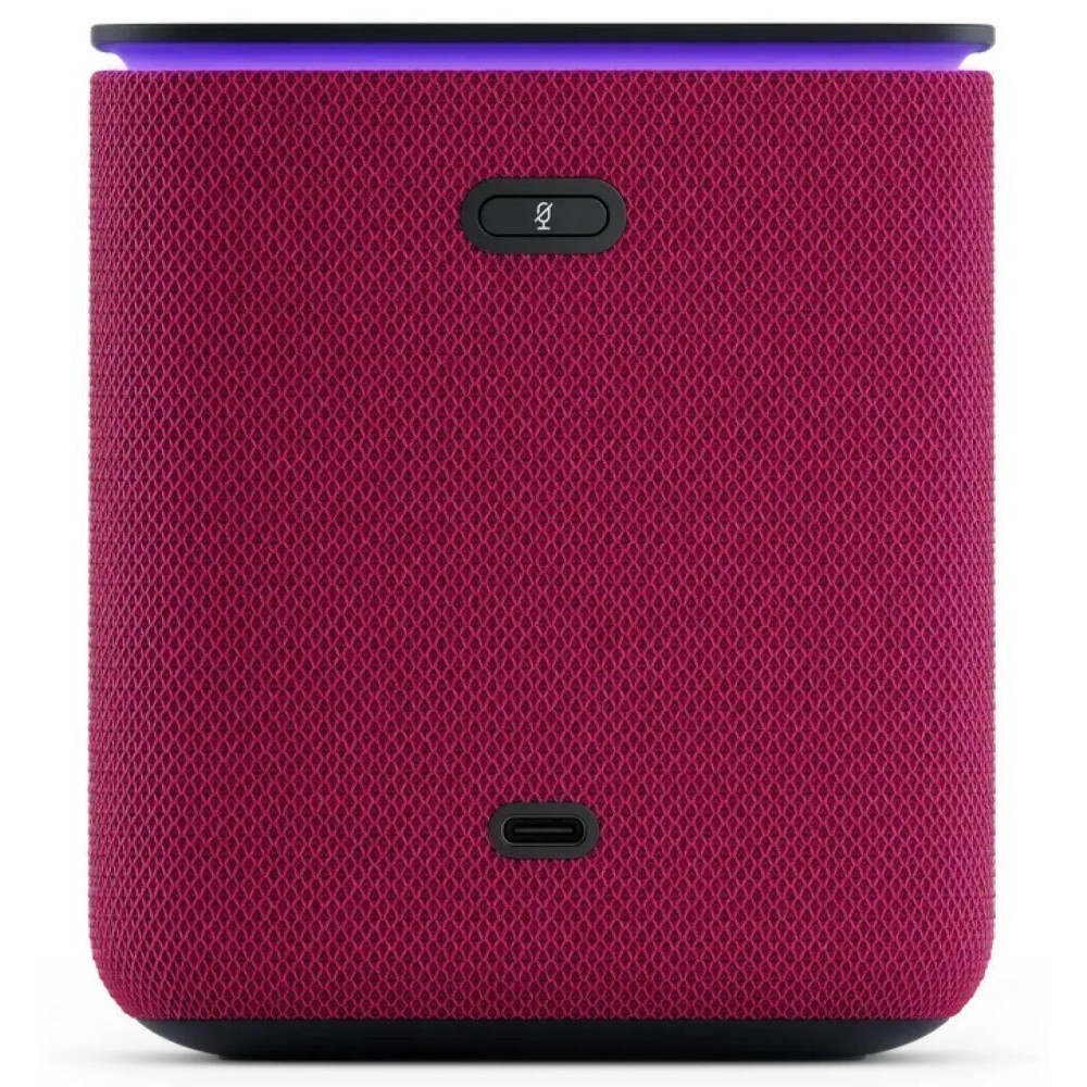 Умная колонка Яндекс Станция Миди малиновая (YNDX-00054PNK) - фото 3