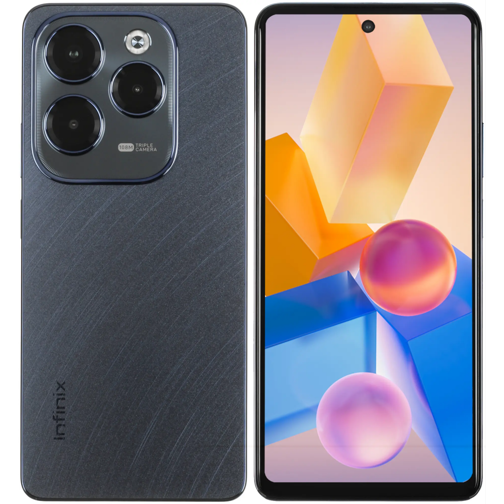 Смартфон Infinix Hot 40 Pro 8/256Gb Starlit Black - 10048738