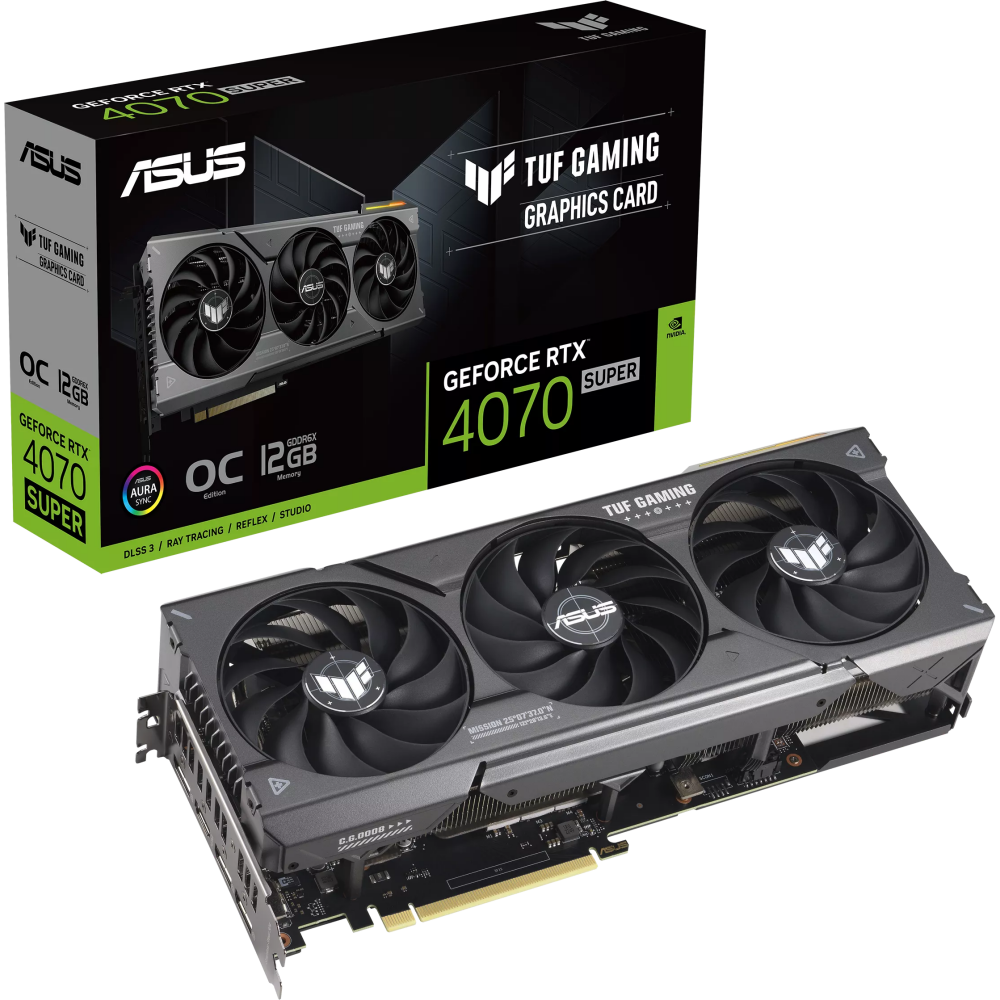 Видеокарта NVIDIA GeForce RTX 4070 Super ASUS 12GB (TUF-RTX4070S-O12G-GAMING) - фото 15