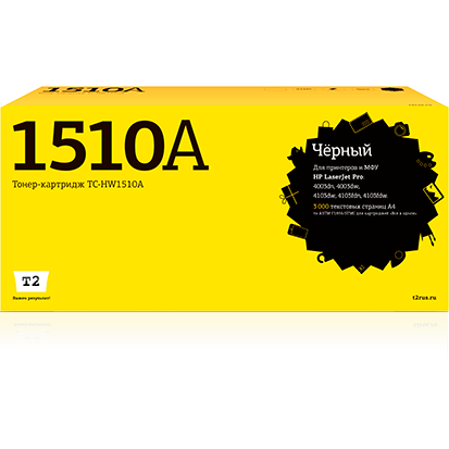 Картридж T2 TC-HW1510A Black