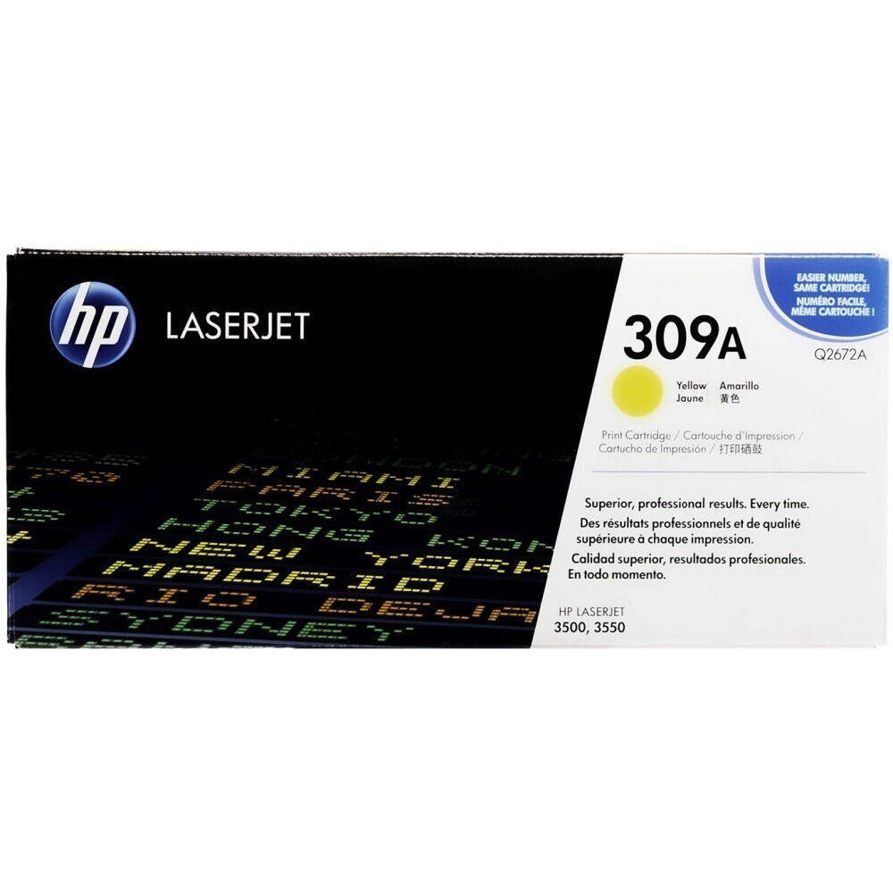 Картридж HP Q2672A (№309A) Yellow