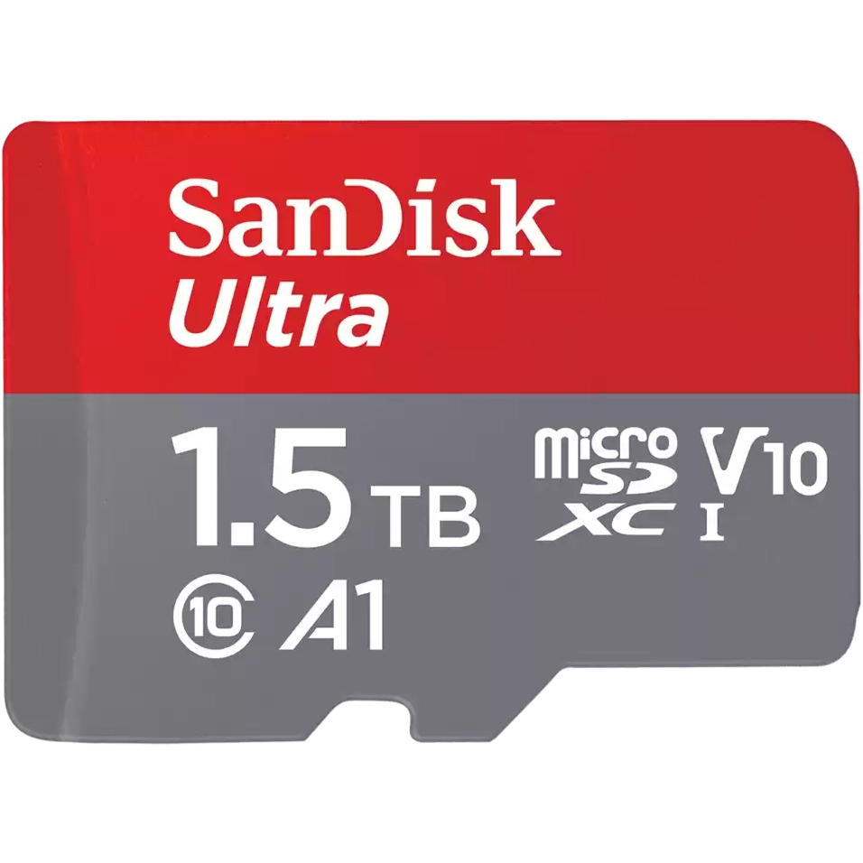 Карта памяти 1.5TB MicroSD SanDisk Ultra (SDSQUAC-1T50-GN6MN)