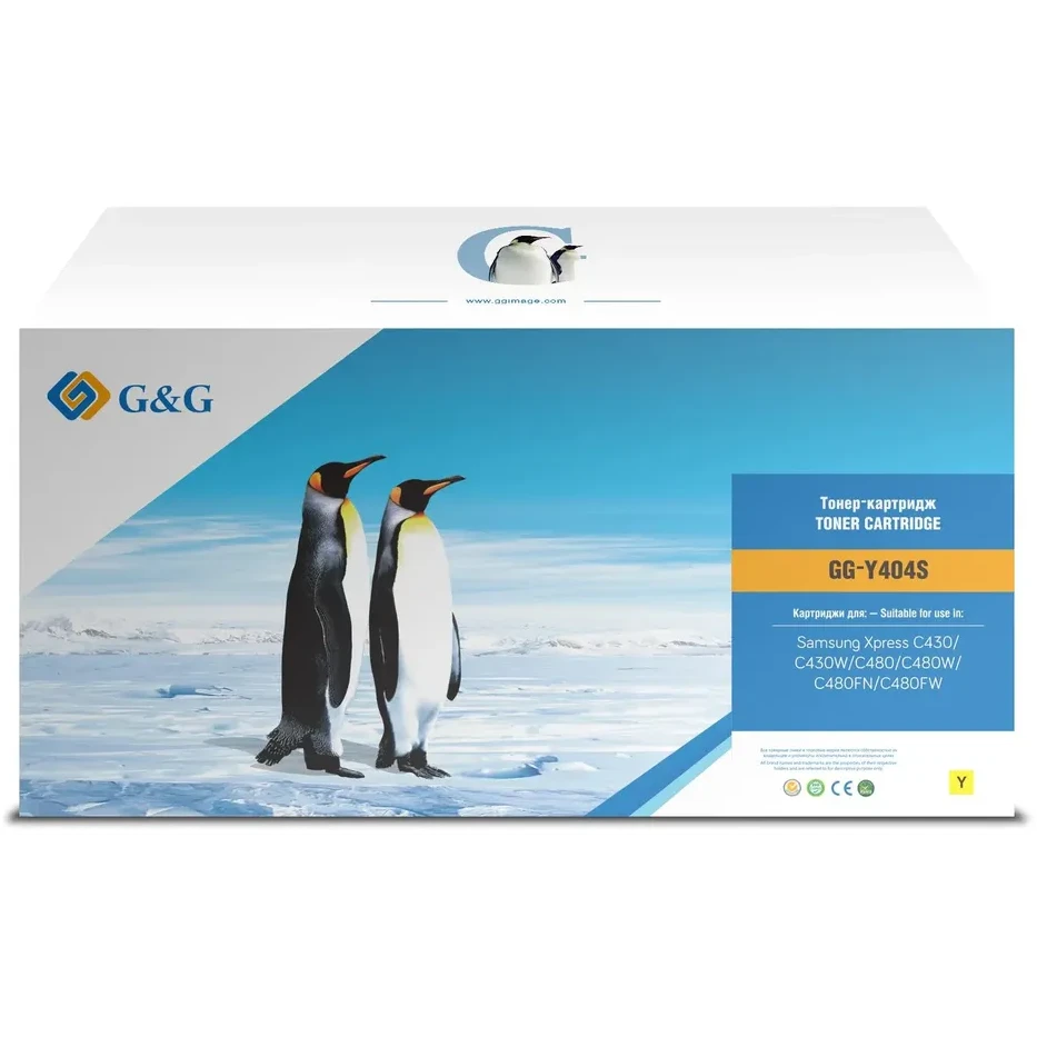 Картридж G&G GG-Y404S Yellow