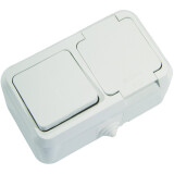 Розетка с выключателем Makel 18350