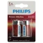 Батарейка Philips Power Alkaline (C, 2 шт.) - Б0062687