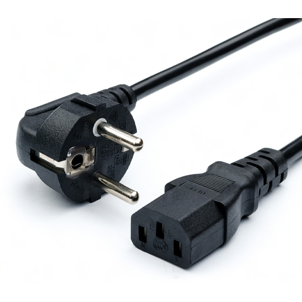 Кабель питания Schuko - C13, 3м, GoPower 00-00027328