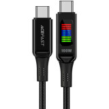 Кабель USB Type-C - USB Type-C, 1.2м, ACEFAST C7-03 Black (AF-C7-03-BK)