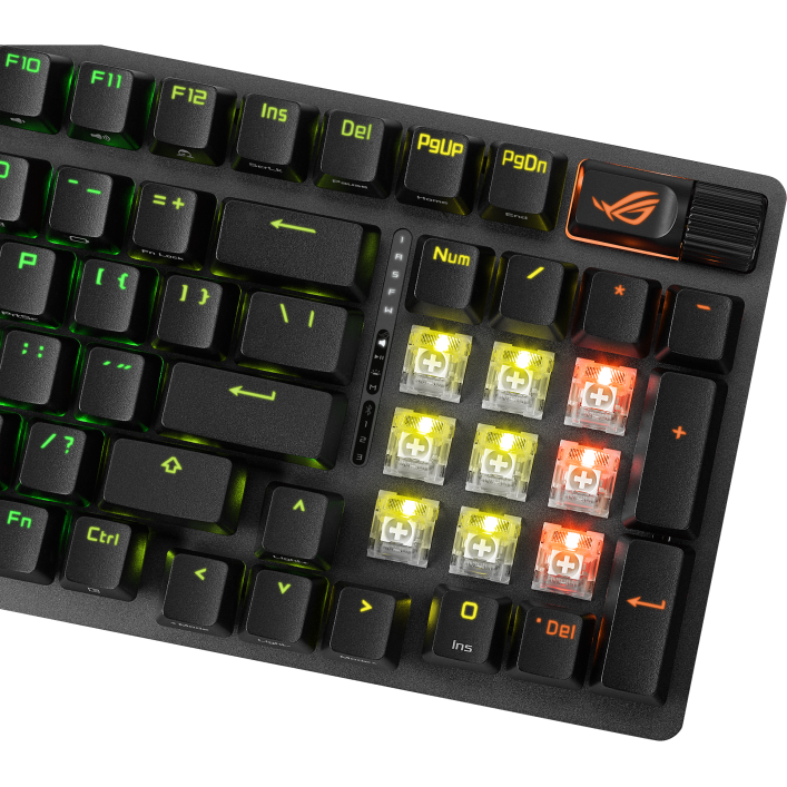 Клавиатура ASUS X901 Strix Scope II 96 NXSM Black - 90MP037B-BKRA01 - фото 8