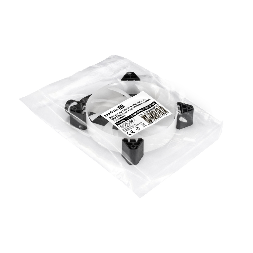 Вентилятор для корпуса ExeGate EX295966RUS - фото 6