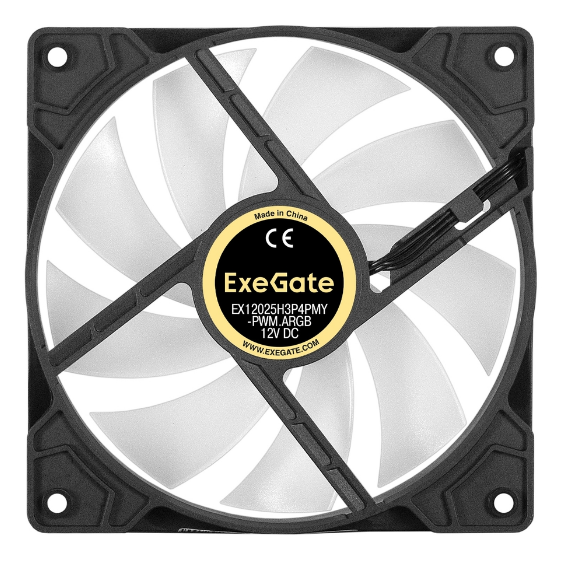 Вентилятор для корпуса ExeGate EX295967RUS - фото 4