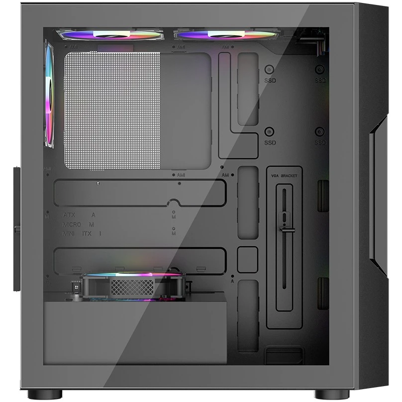 Корпус 1STPLAYER TRILOBITE T7-P Black - T7-P-BK-4F1 - фото 4