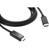 Кабель DisplayPort (M) - HDMI (M), 3м, Kramer C-DPM/HM/UHD-10