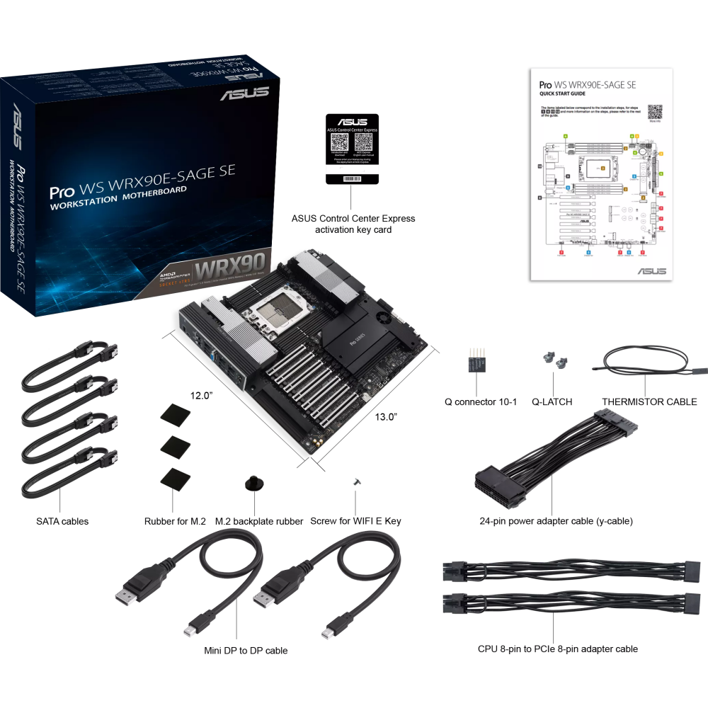Серверная материнская плата ASUS PRO WS WRX90E-SAGE SE - фото 7