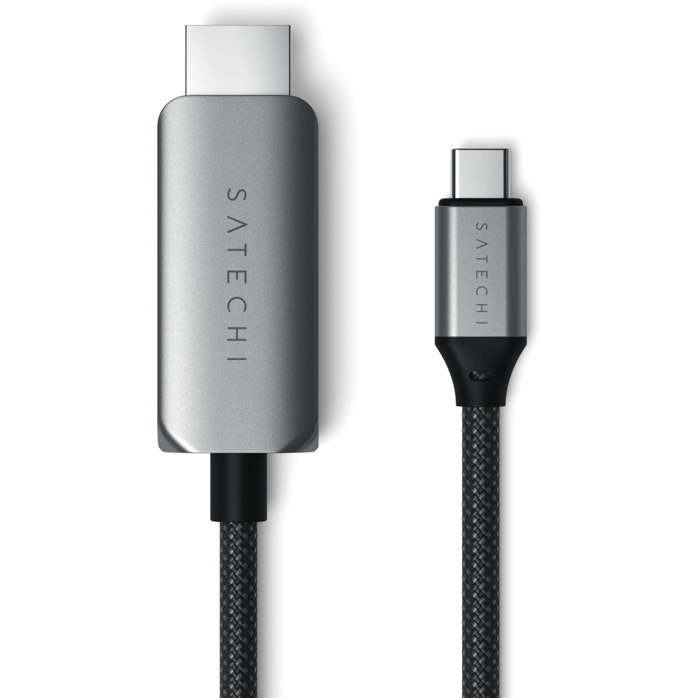 Кабель USB Type-C - HDMI, 1.8м, Satechi ST-YH8KCM - фото 2
