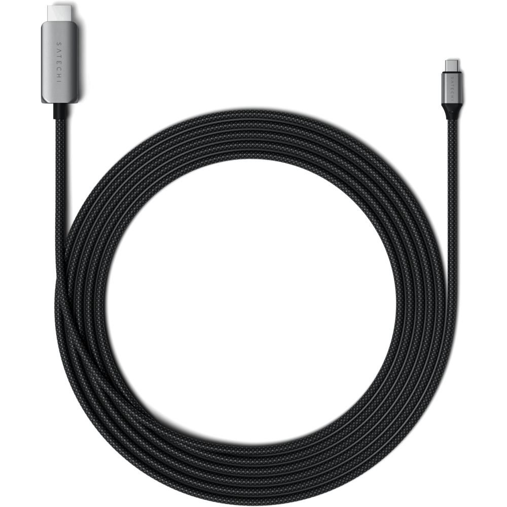 Кабель USB Type-C - HDMI, 1.8м, Satechi ST-YH8KCM - фото 4