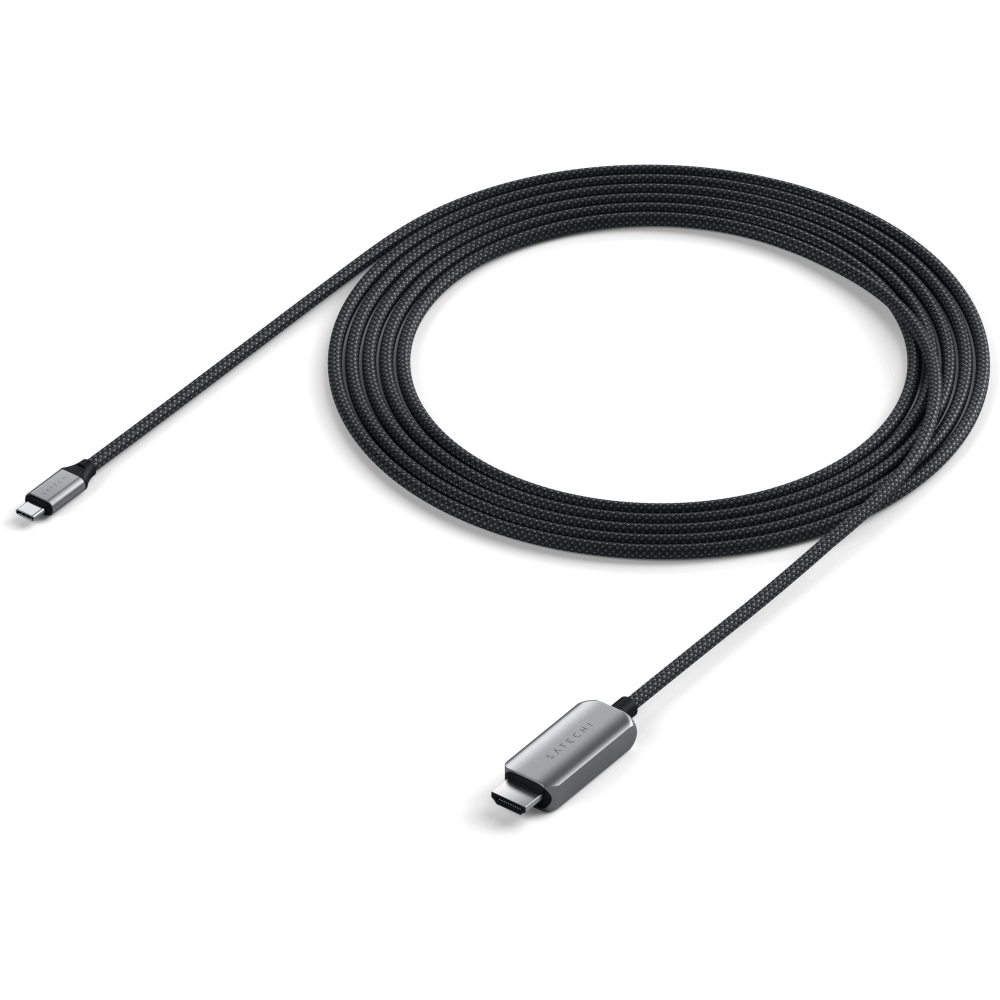Кабель USB Type-C - HDMI, 1.8м, Satechi ST-YH8KCM - фото 5