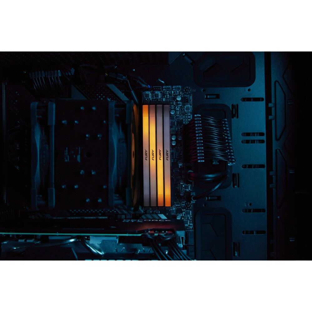 Оперативная память 16Gb DDR4 3600MHz Kingston Fury Renegade RGB (KF436C16RB2AK2/16) (2x8Gb KIT) - фото 8