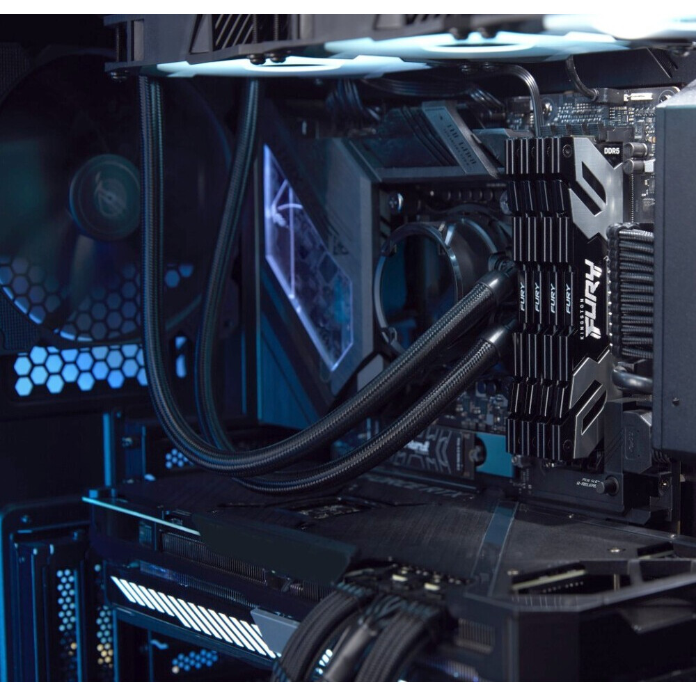 Оперативная память 16Gb DDR5 8000MHz Kingston Fury Renegade (KF580C38RS-16) - фото 2