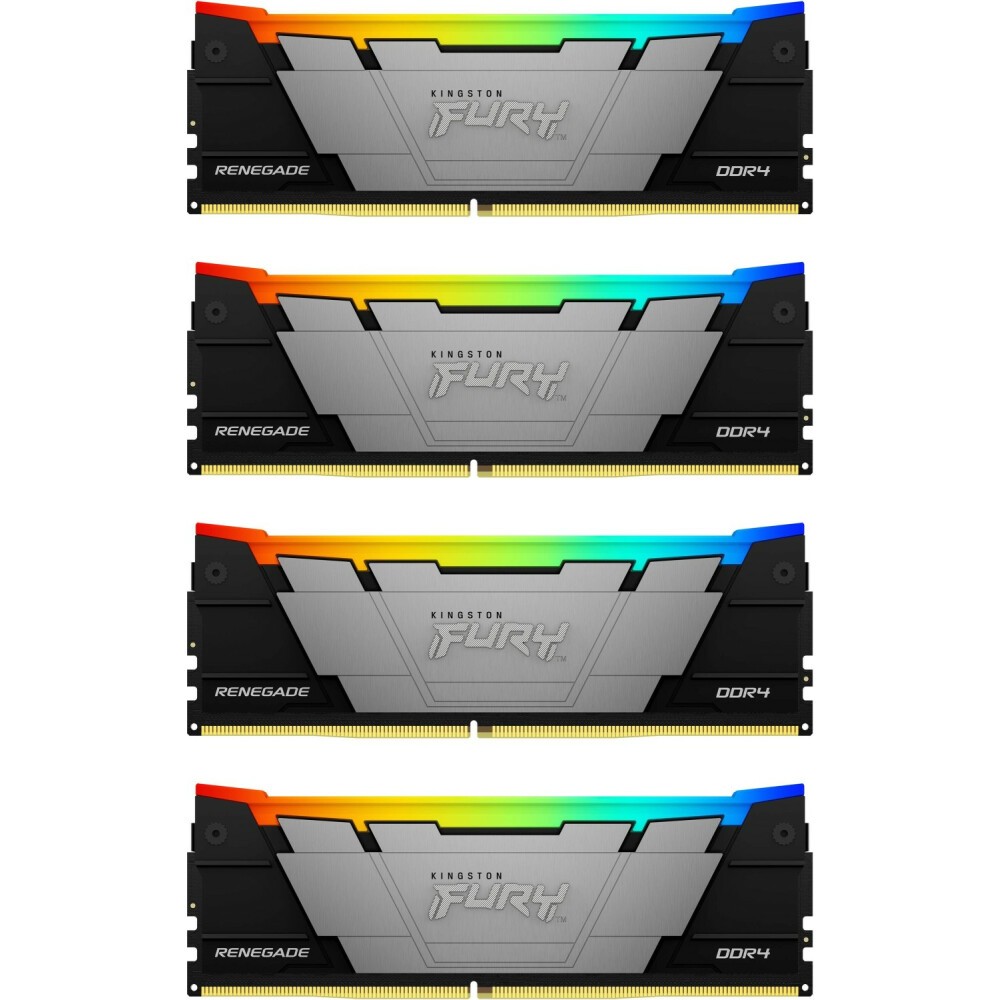 Оперативная память 32Gb DDR4 3600MHz Kingston Fury Renegade RGB (KF436C16RB2AK4/32) (4x8Gb KIT)