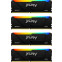 Оперативная память 128Gb DDR4 3600MHz Kingston Fury Beast Black RGB (KF436C18BB2AK4/128) (4x32Gb KIT) - фото 3