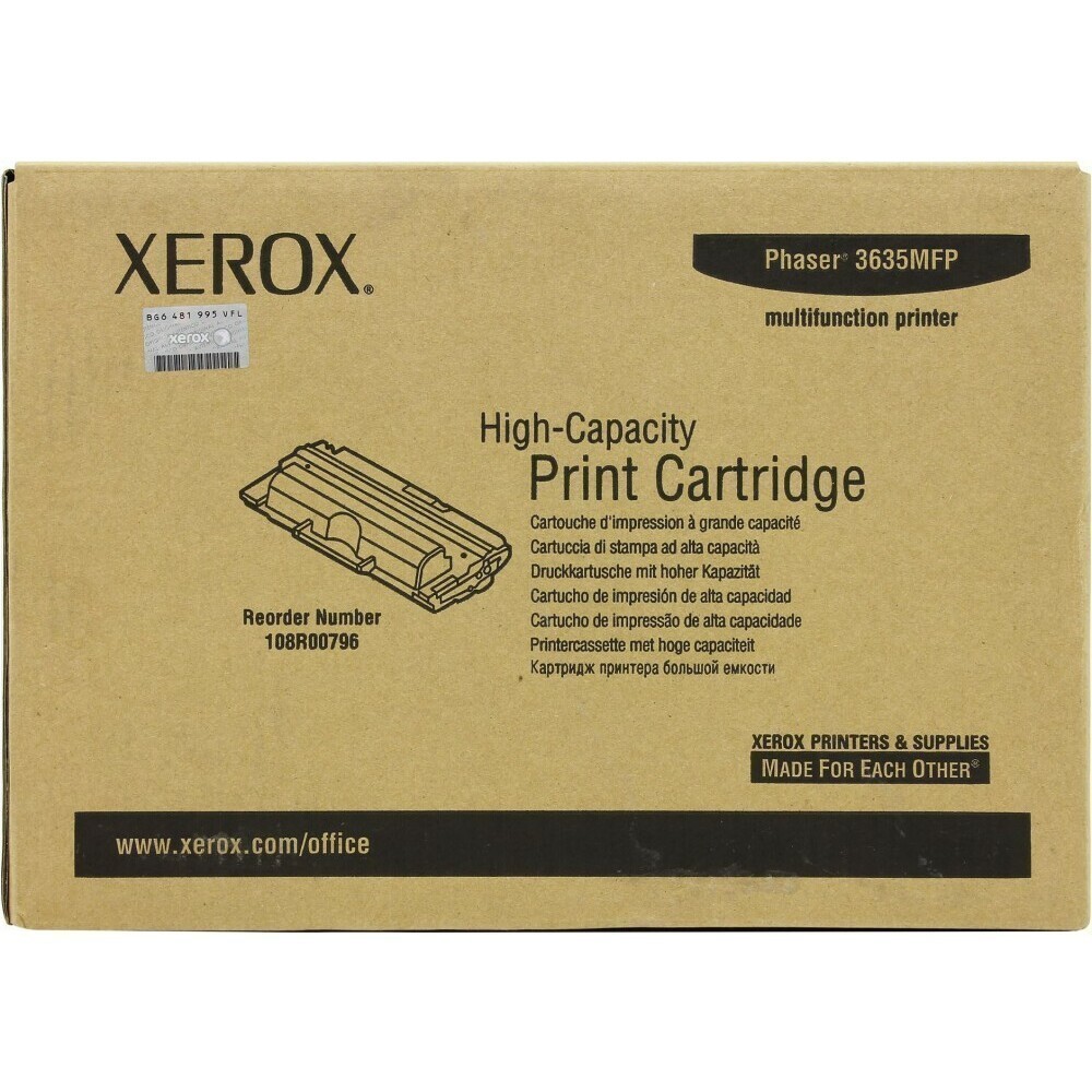 Картридж Xerox 108R00796 Black