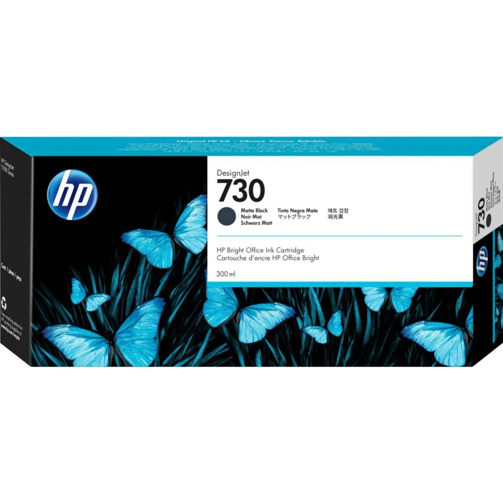 Картридж HP P2V71A (№730) Matte Black