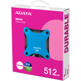 Внешний накопитель SSD 512Gb ADATA SD620 Blue (SD620-512GCBL)