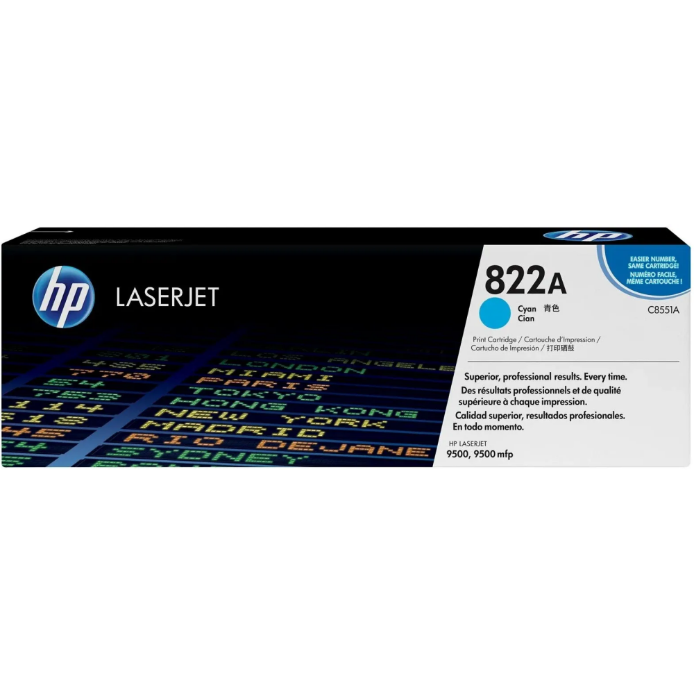 Картридж HP C8551A (№822A) Cyan