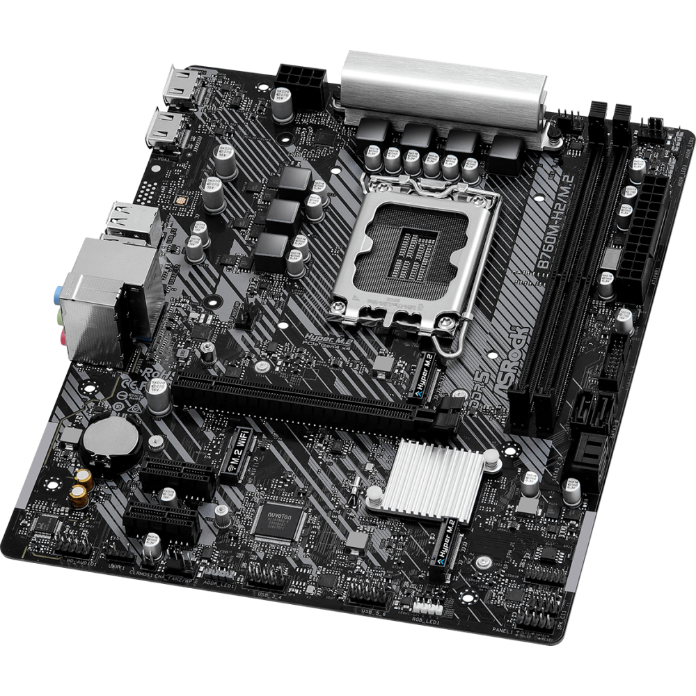 Материнская плата ASRock B760M-H2/M.2 - фото 2