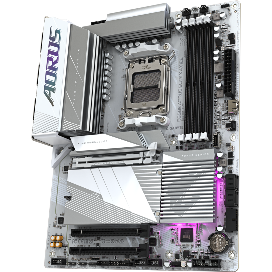 Материнская плата Gigabyte B650E AORUS ELITE X AX ICE - фото 3